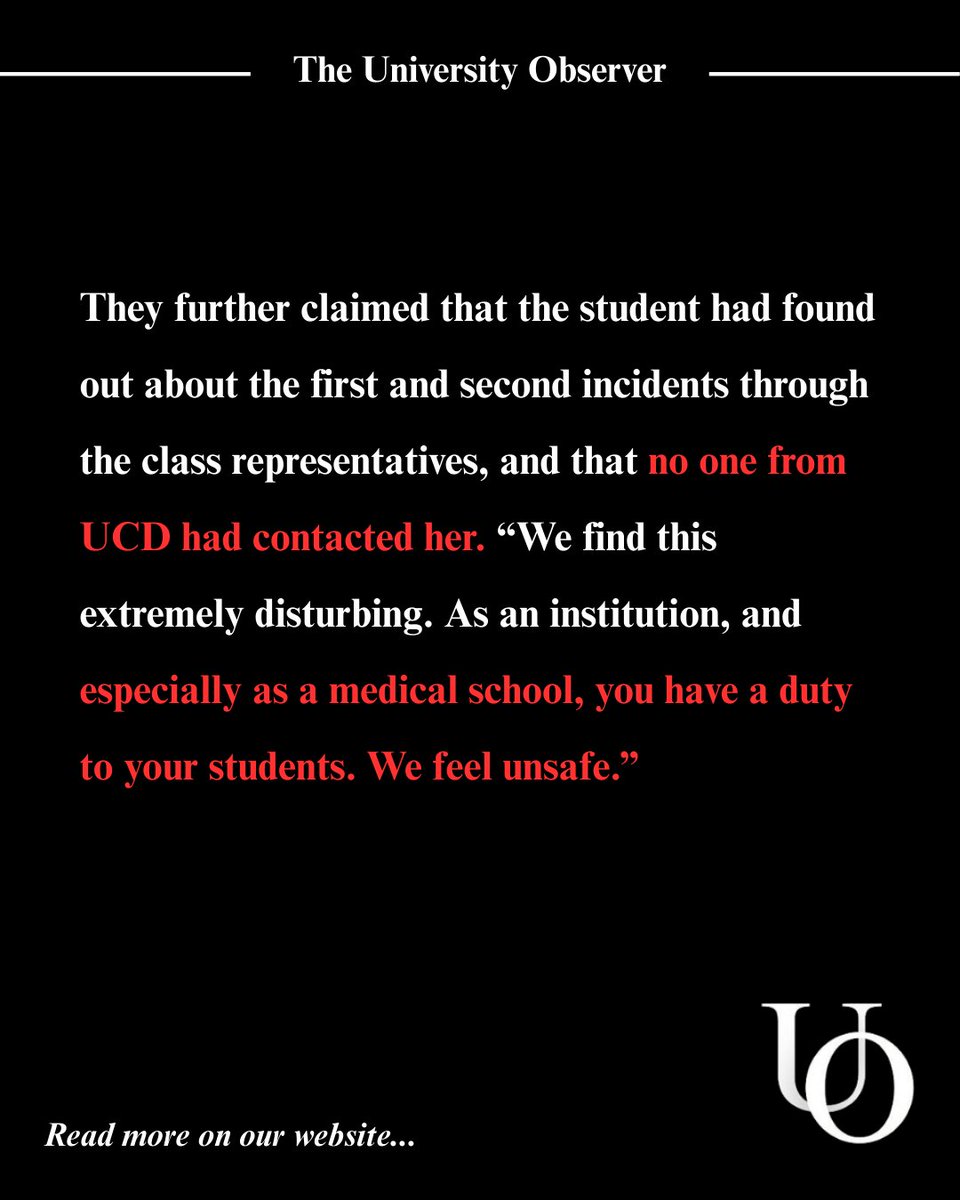 The University Observer tweet media