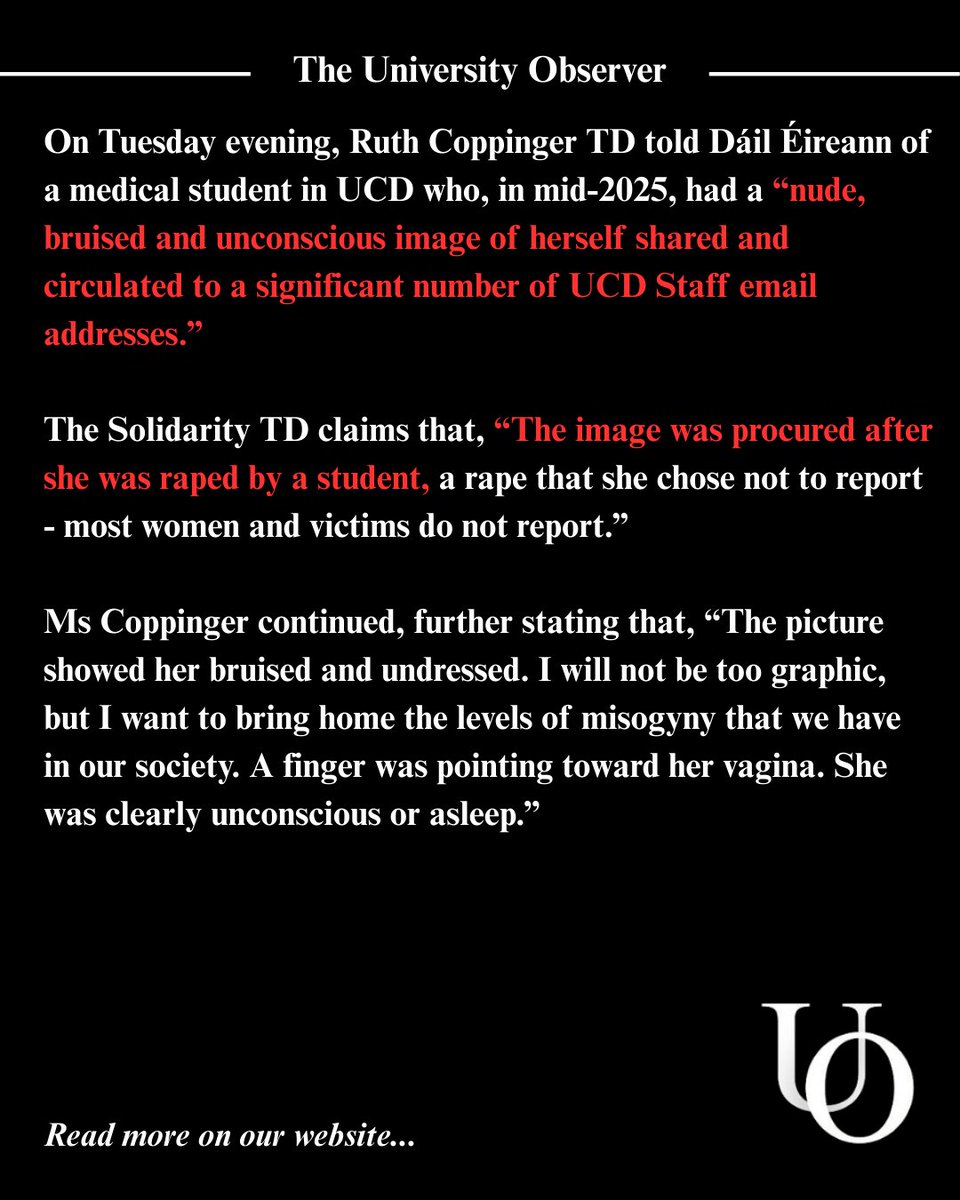 The University Observer tweet media