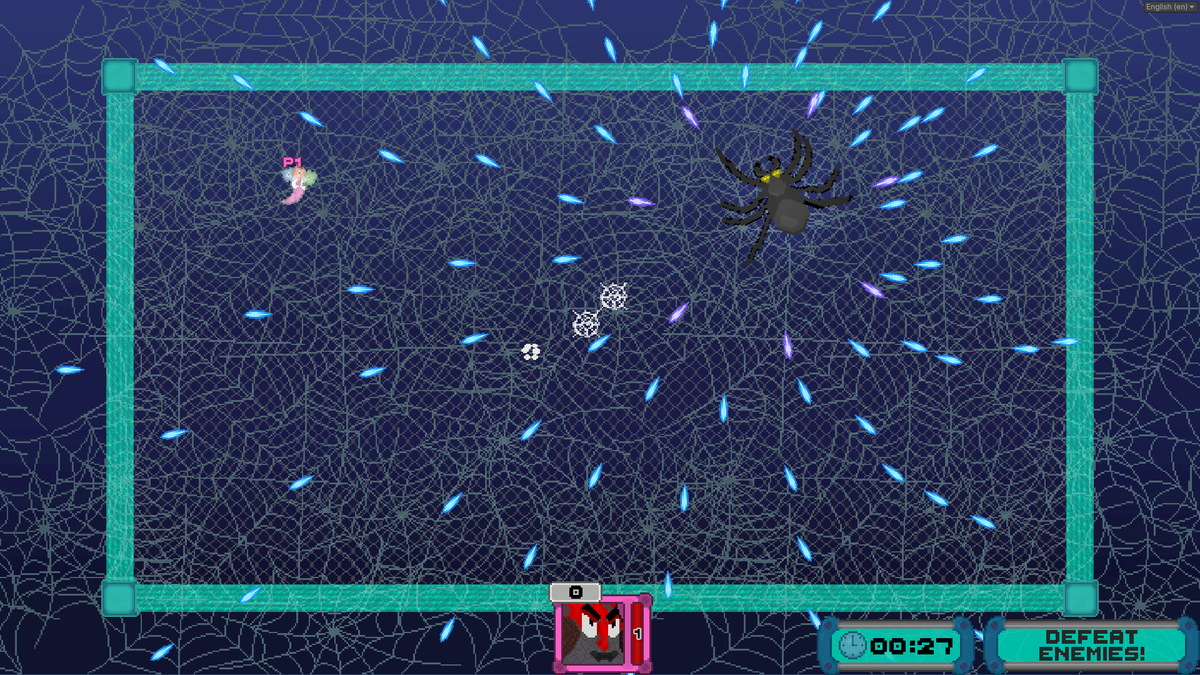 Aight Imma head out 🕷️🕸️

#bullethell #Partygame #gamedev