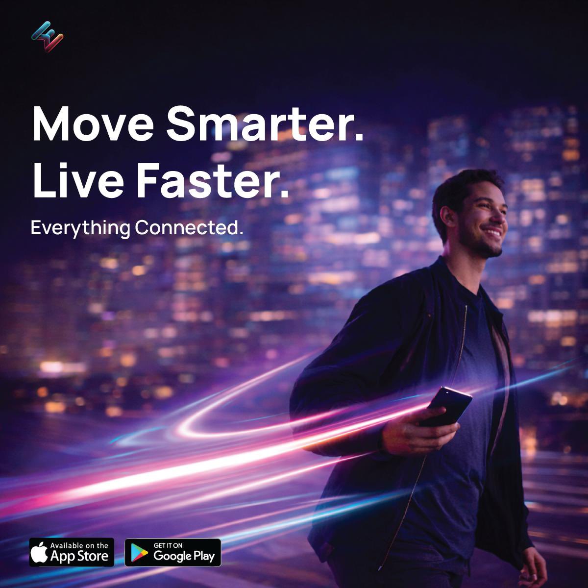 Move smarter. Live faster.
All in one app. ⚡

#4ME #SuperApp