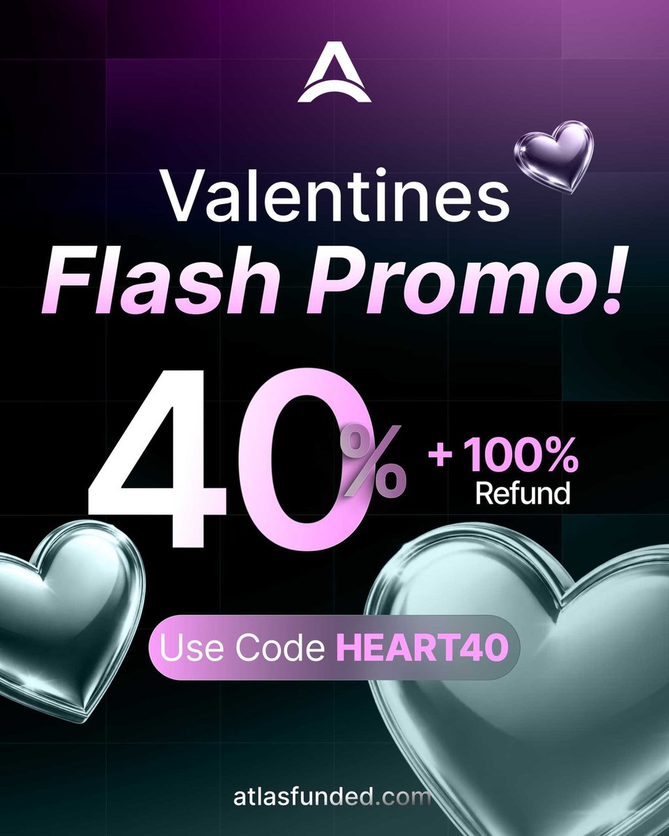 Fall in love with your next funded account 💕

40% OFF + 100% Refund

Use Code: HEART40

This Valentine’s flash deal won’t last long.

Get Funded!
atlasfunded.com/?afmc=Gurufx