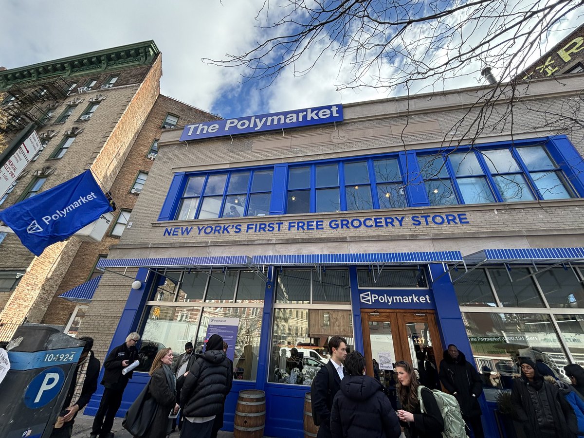 The Polymarket is open for business

📍 137 7th Ave S