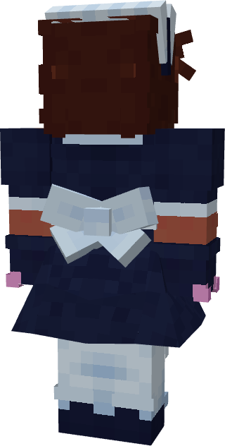 TemiFunny's tweet photo. Herobrine "Maid/Maidbrine" Skin Concept for #blockbound #Roblox https://t.co/n0Jm1unj6W