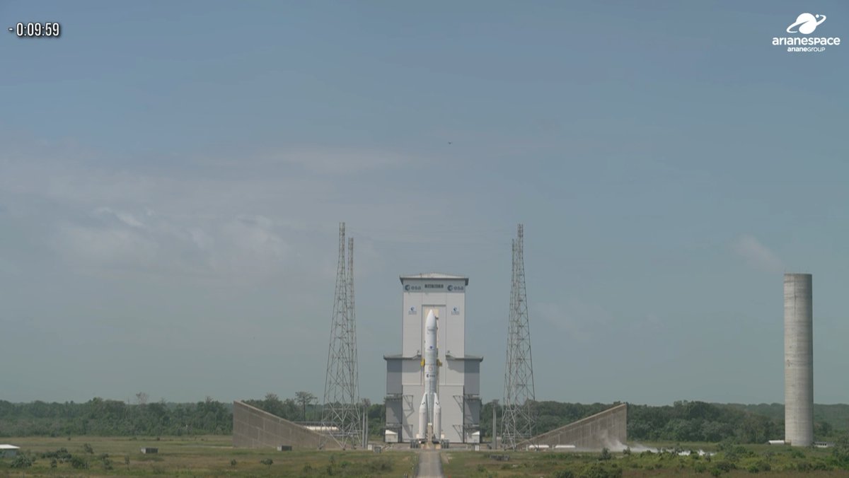 🚥 Weather checks looking good, less than 10 minutes before launch window opens.

Here's what to expect from today's launch:
• A thousand Metallica concerts aka liftoff
• Booster Separation
• Fairing Separation
• Core Stage Separation
• Satellites deployment
• Upper stage