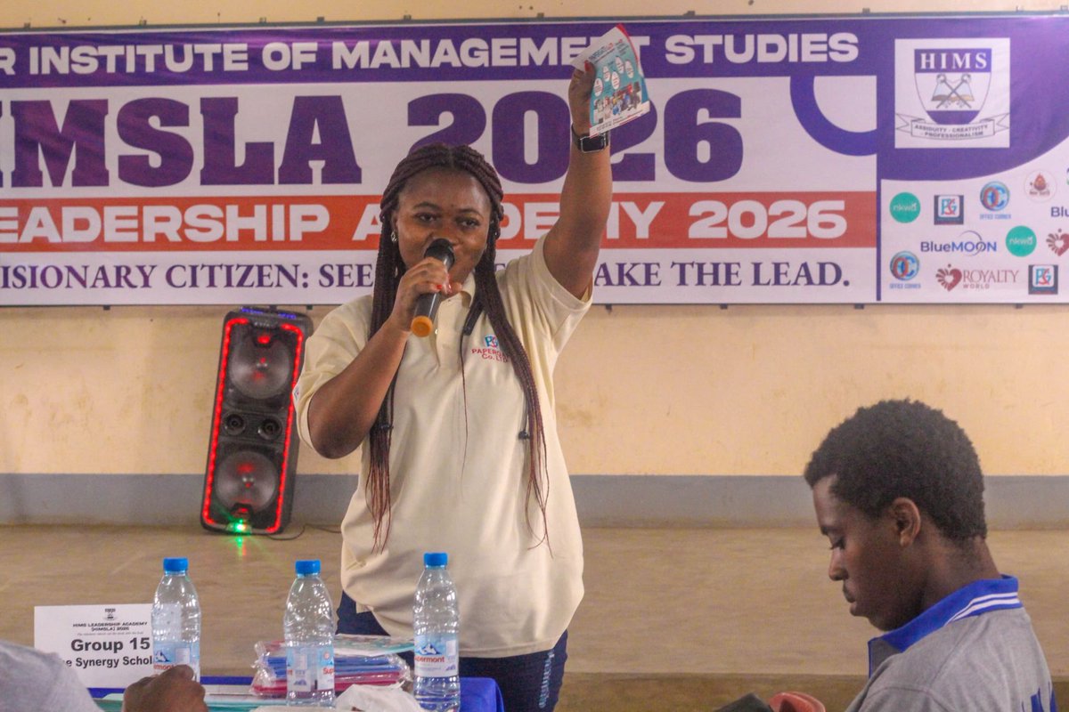 HIMSBUEA2's tweet photo. Special thanks to all the coaches and sponsor of the 2026 edition of the HIMS Leadership Academy and for believing and sharing our vision of shaping the future. https://t.co/e7ZMrh6b5J