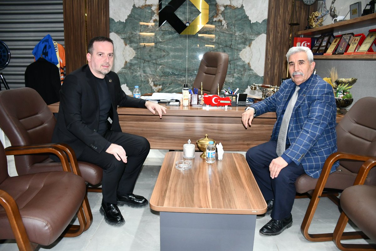 Türk Ocakları Malatya Şube Başkanı kıymetli büyüğüm Sn. Nadir Günata’ya nazik ziyaretleri dolayısıyla teşekkür ediyoruz.

#malatya #türkocakları #ortaksevdamızmalatya
🇹🇷🇹🇷🇹🇷