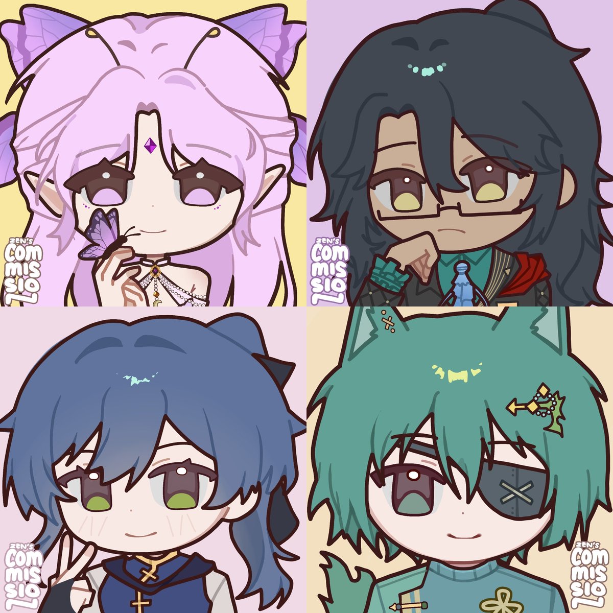 alchaitham's tweet photo. Beberapa hasil komis lagi hoho, gwe beneran buka selamanya kecuali pas kiamat
#Commission #VGenComm https://t.co/02twt3klYT