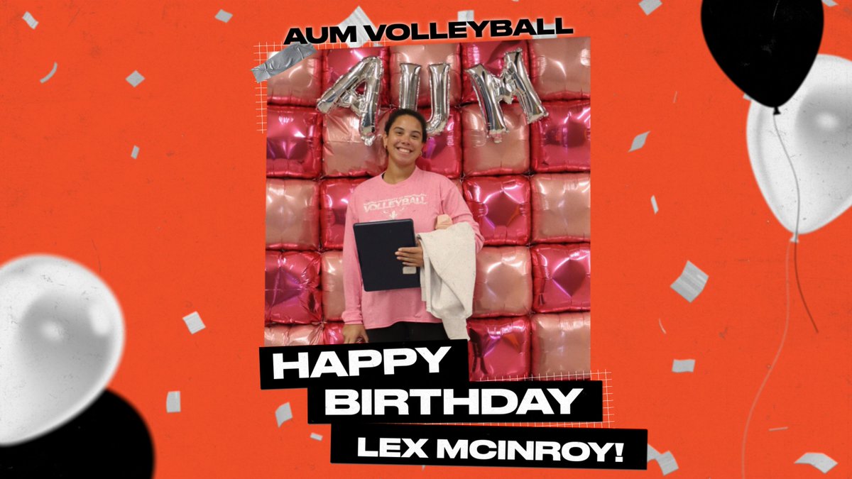 AUMWarhawksVB's tweet photo. Happy birthday, Coach!
We hope you have a great day 🎊 https://t.co/es8pnXmYYA
