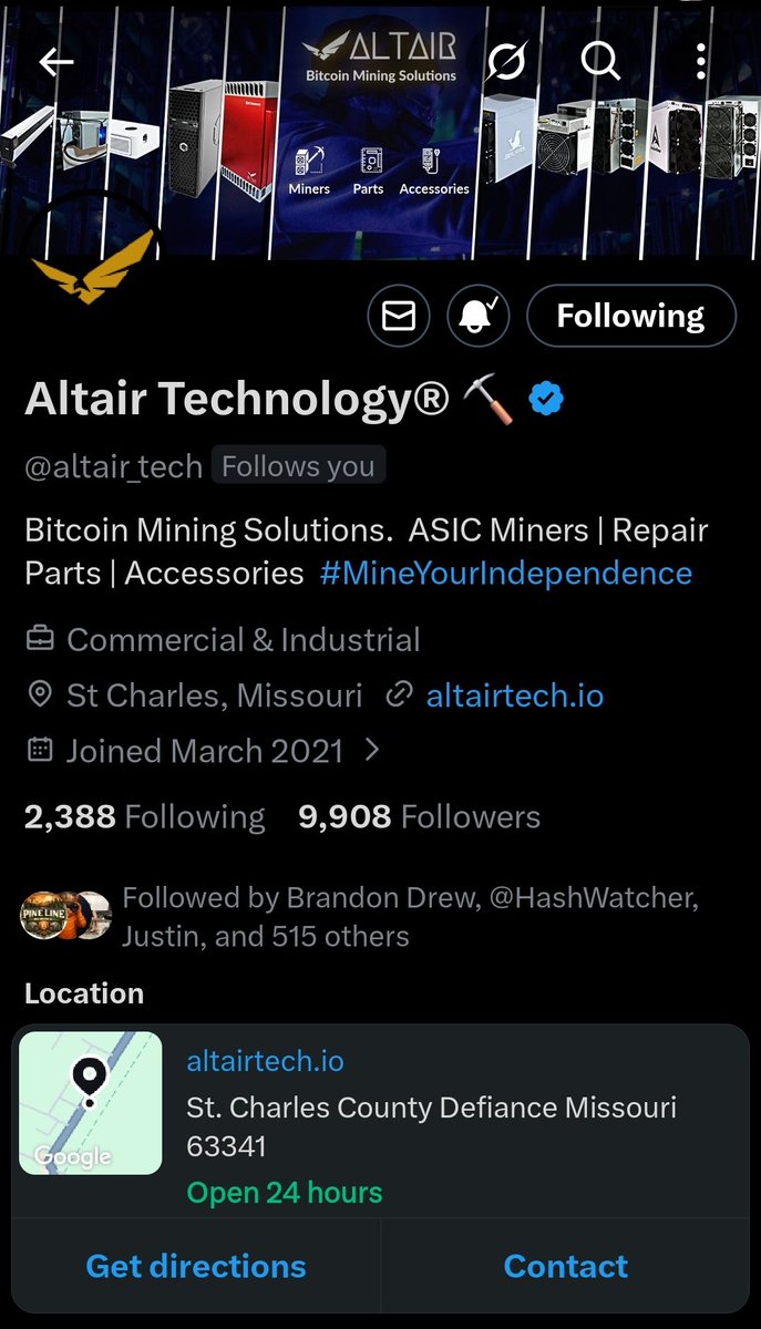 <a href="/altair_tech/">Altair Technology® ⛏️</a> is less than 100 followers away from GIVING AWAY A <a href="/canaanio/">Canaan Inc.</a> AVALON Q!

Lets make it happen today or tomorrow, go enter the giveaway!