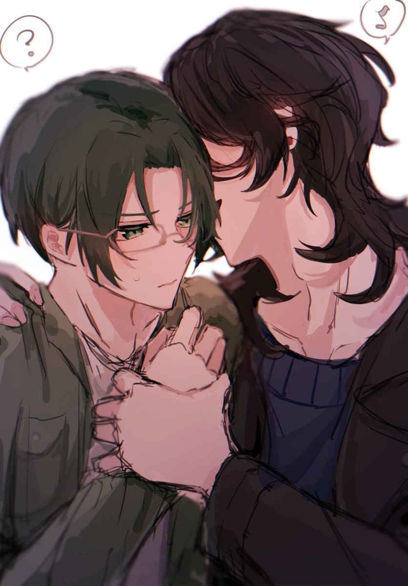 零敬
頭空っぽで描いたので距離がとても近い
深夜なので許される