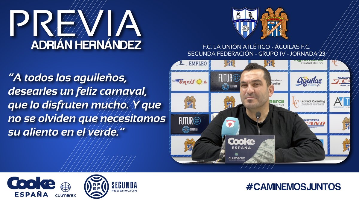 𝗦𝗔𝗟𝗔 𝗗𝗘 𝗣𝗥𝗘𝗡𝗦𝗔 | Adrián Hernández 👨🏻‍🏫

"𝑨 𝒕𝒐𝒅𝒐𝒔 𝒍𝒐𝒔 𝒂𝒈𝒖𝒊𝒍𝒆𝒏̃𝒐𝒔, 𝒅𝒆𝒔𝒆𝒂𝒓𝒍𝒆𝒔 𝒖𝒏 𝒇𝒆𝒍𝒊𝒛 𝒄𝒂𝒓𝒏𝒂𝒗𝒂𝒍, 𝒒𝒖𝒆 𝒍𝒐 𝒅𝒊𝒔𝒇𝒓𝒖𝒕𝒆𝒏 𝒎𝒖𝒄𝒉𝒐. 𝒀 𝒒𝒖𝒆 𝒏𝒐 𝒔𝒆 𝒐𝒍𝒗𝒊𝒅𝒆𝒏 𝒒𝒖𝒆 𝒏𝒆𝒄𝒆𝒔𝒊𝒕𝒂𝒎𝒐𝒔 𝒔𝒖 𝒂𝒍𝒊𝒆𝒏𝒕𝒐 𝒆𝒏