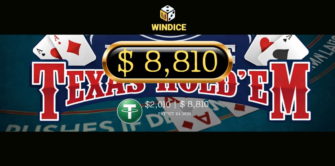 windiceio's tweet photo. Big cards. Bigger wins. π°β οΈ
Easy $8,810 payday β thatβs how you play Texas Holdβem like a boss! π₯
Whoβs ready for the next big hand? #Windice #TexasHoldem https://t.co/QJ3lrDty4O