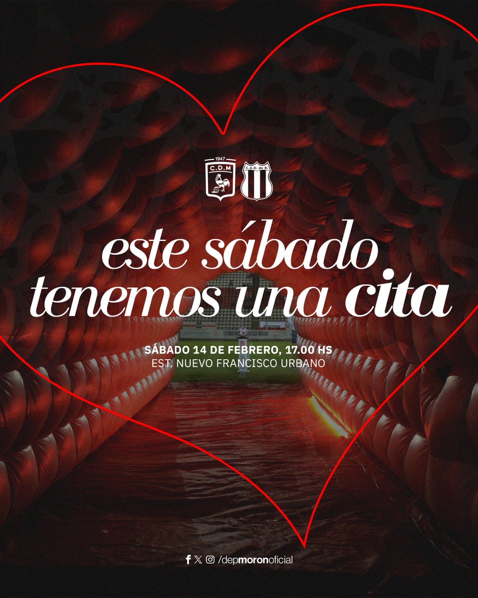 Sábado 14/2 - 17 hs.

Tenemos una cita ❤️ 🐓