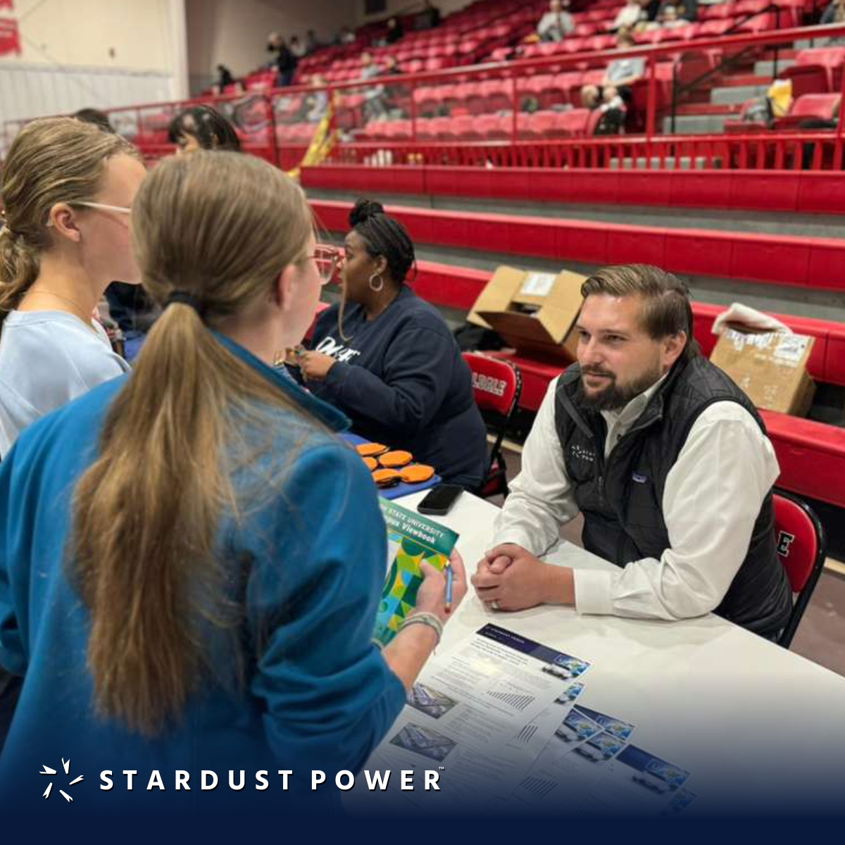 SDST_Power's tweet image. Proud to sponsor &amp;amp; attend the 19th Annual Muskogee Area Educational Consortium Math &amp;amp; Engineering Competition in Oklahoma! 437 students from 9 schools showcased their STEM talent. We donated a 3D printer to support hands-on learning, investing in future innovators.
#StardustPower