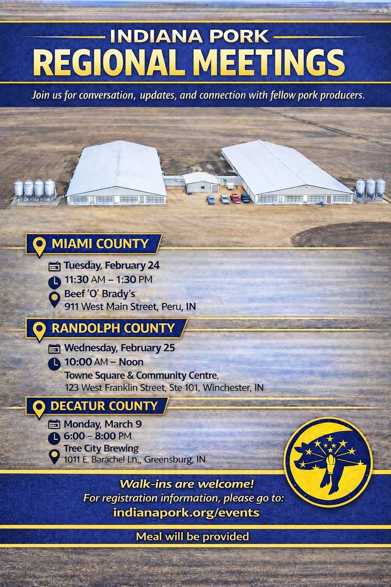 Indiana Pork Farmers tweet media
