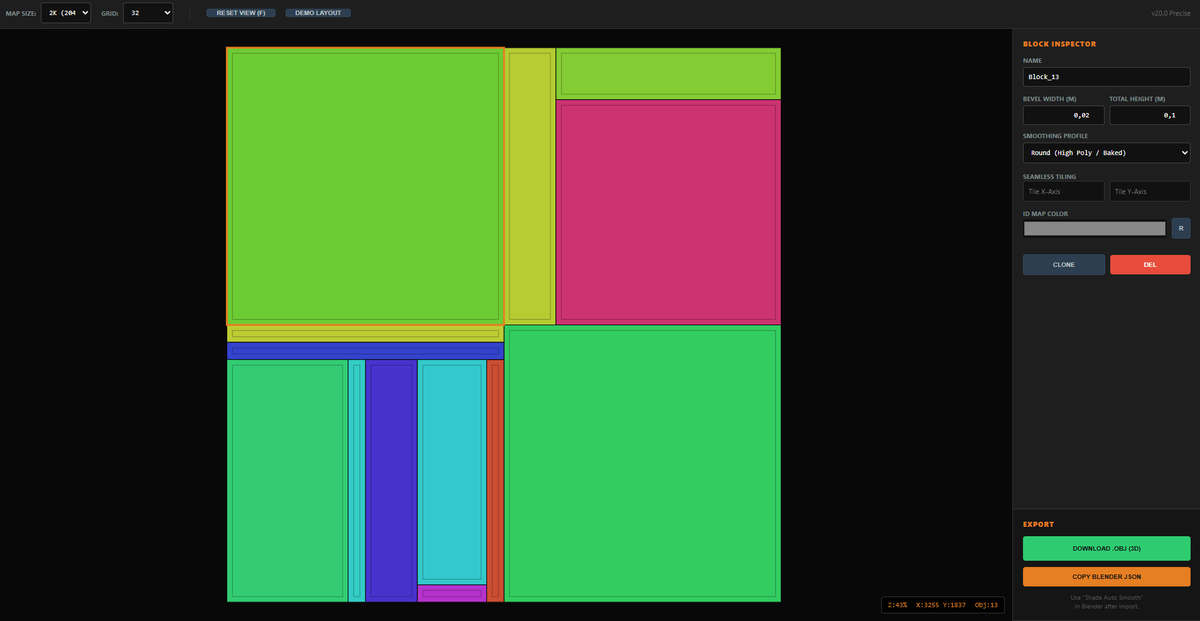 _VAKIBA_'s tweet photo. @GameLevelDesign I created TrimPainter, it works in the browser and the output is .obj, maybe there is even more information on this topic. I would like to improve my TrimPainter. I would like to know what's next with the Trim mesh in SPainter. If you're interested I can send you a try https://t.co/AqZJdeWdBj