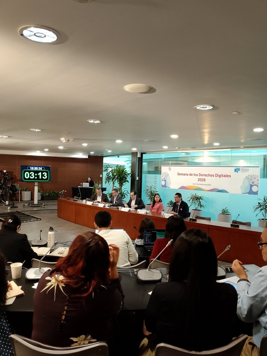 Comisión de Derechos Digitales, Senado tweet media