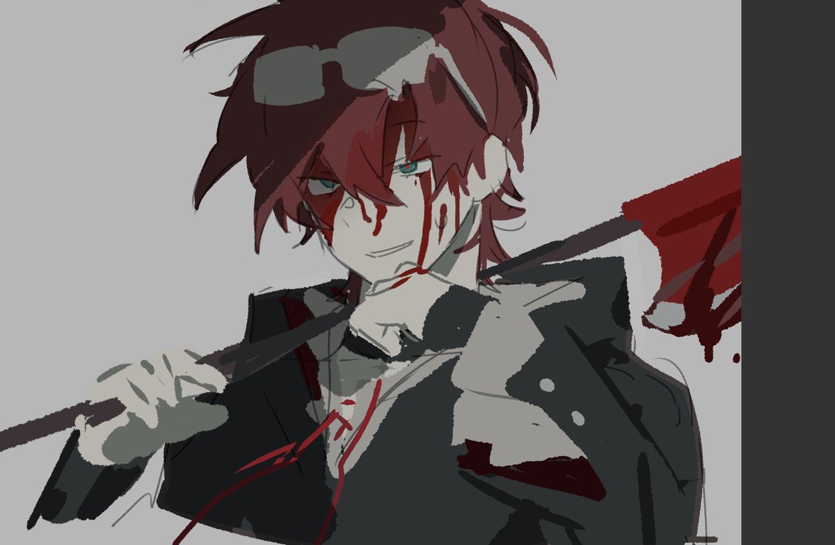 omfgg he looks so freakyyy 😍😍😍😍