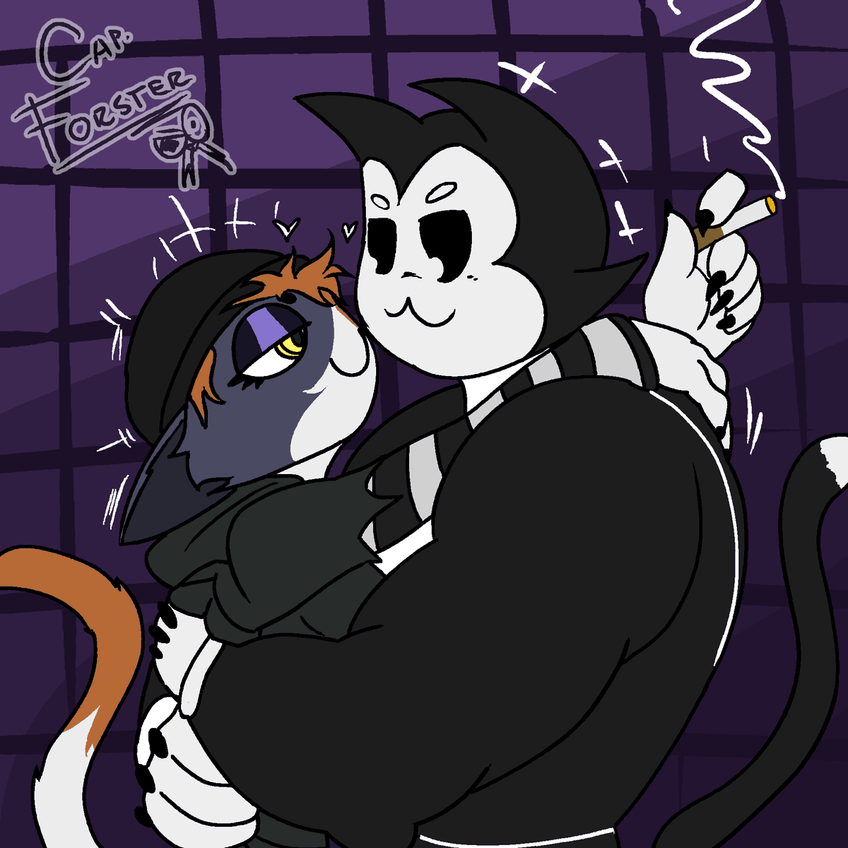 Un regalo para mi panita 💜 <a href="/Katoroc4t/">KatoroC4T!</a> 
#meowskulls #toonmeowscles #fortnite #FortniteFanArt