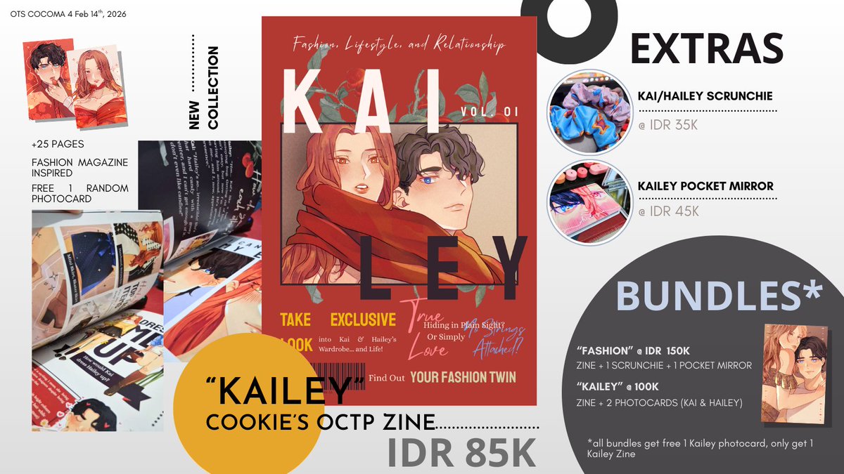 cookiekurimu's tweet photo. Finally a catalog for Cocoma 4 🥳

✨NEW OC zine!!
✨Original and fandom goods available--from Suikoden, Hades, Ace Combat, Dungeon Meshi, Attack On Titan, and more!

Visit "IDK!? x Catnichiwa" @ table C11-C12

Shares are much appreciated, thank you!
#Cocoma #cocoma4catalogue https://t.co/tVZNebqyI1