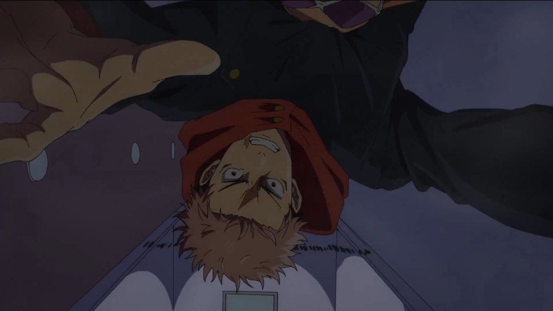 Hollow_Monocle0's tweet image. Jujutsu Kaisen S3 ep 7 

Better than I expected. Solid 1st half and amazing 2nd half. Probably the best difected ep of S3 so far. Takeru Satoh absolutely cooked. Some of Gosso's best SBs this season, specially the actions SBs. Comp and drawings were very good as well. Loved it.