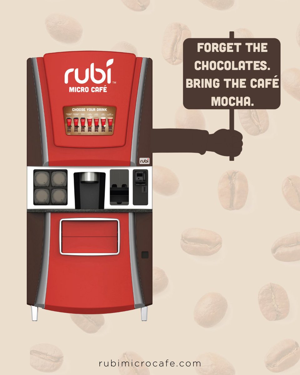 RubiMicroCafe's tweet photo. Valentine’s Day is about being thoughtful.

At work, that can be as simple as giving people options... bold coffee, Café Mocha, or Hot Chocolate.

It’s not just coffee. It’s choice. ❤️

#officecoffee #workplaceculture #RubiMicroCafe https://t.co/zXc7KnQmCR