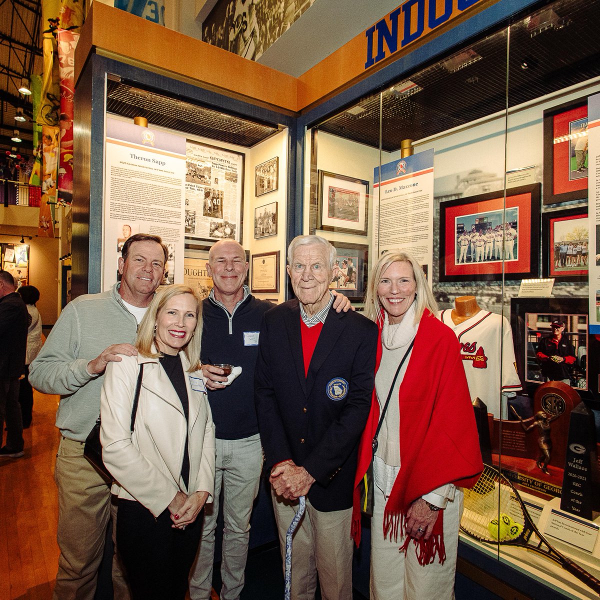 GAsportsHOF's tweet photo. The Jacket Ceremony is a special night celebrating remarkable careers, shared with people who matter most to this year's inductees. 
#jacketceremony #gshf #inductee https://t.co/bA8bM1ZuAa