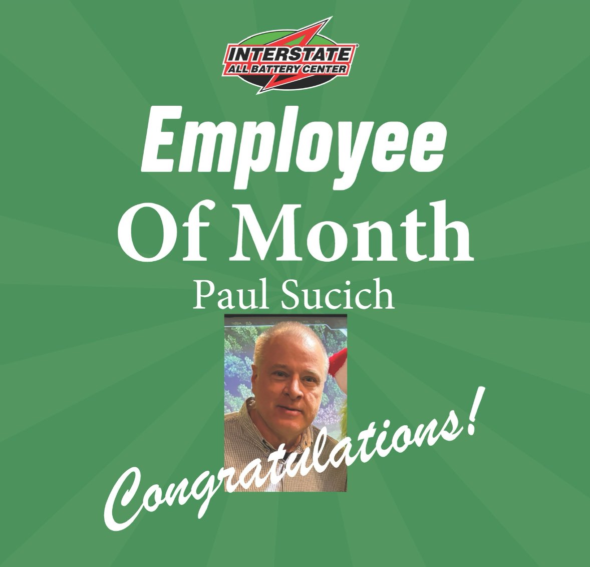 InterstateWDM's tweet photo. Through the brutal cold, Paul showed up in a big way with sales numbers and also by helping retail customers. His commitment to the team and our customers doesn’t go unnoticed.

Thanks for everything you do, Paul! 👏 https://t.co/mbPND4pr7c