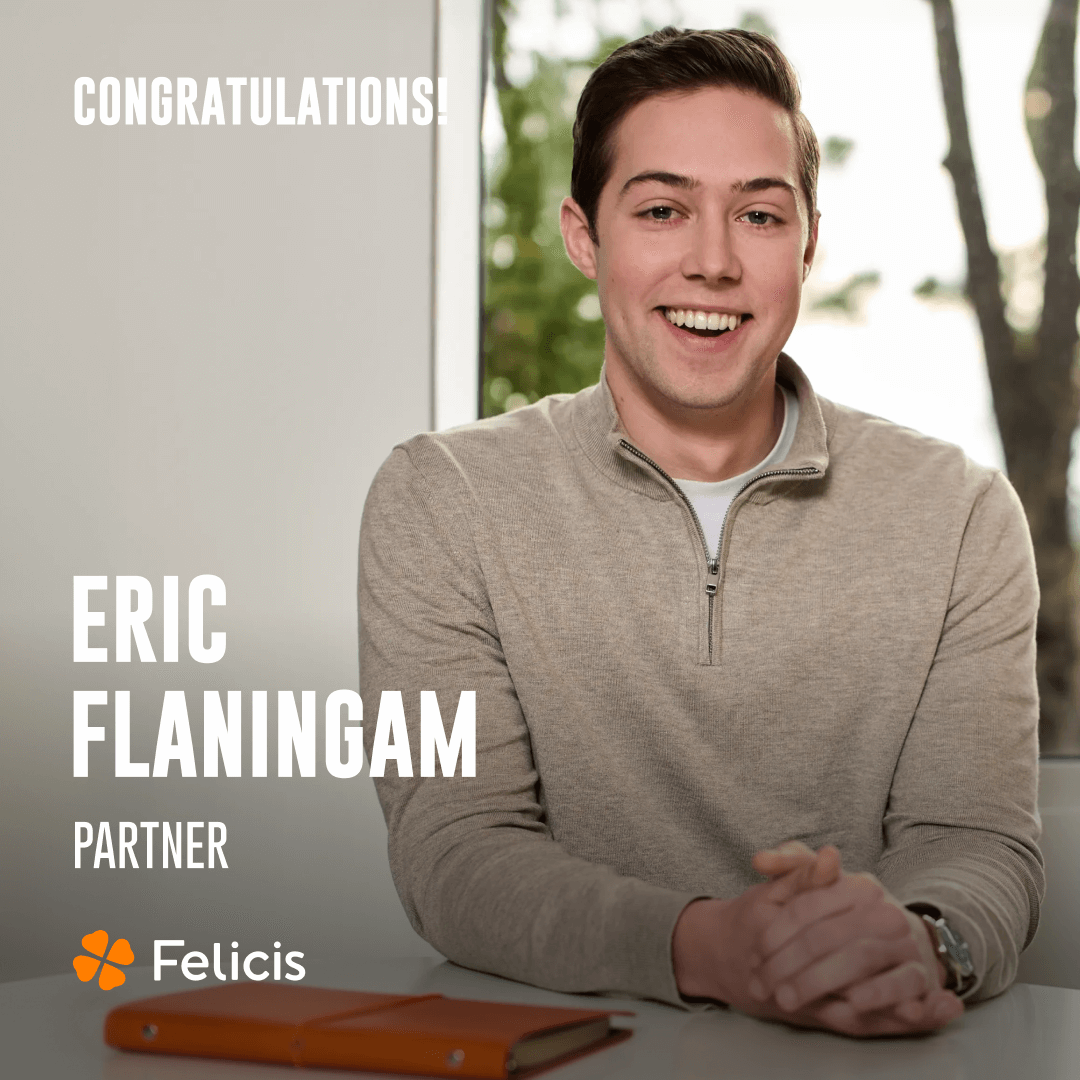 felicis's tweet photo. Big congrats to @EricFlaningam, now a partner at Felicis! His curiosity, judgment, and hustle led to our investments in @assort_health, Evertune, @RadiantNuclear, and @Agency and others in stealth. 

https://t.co/HrsWHEx7gS https://t.co/SgrYUh7Eu4