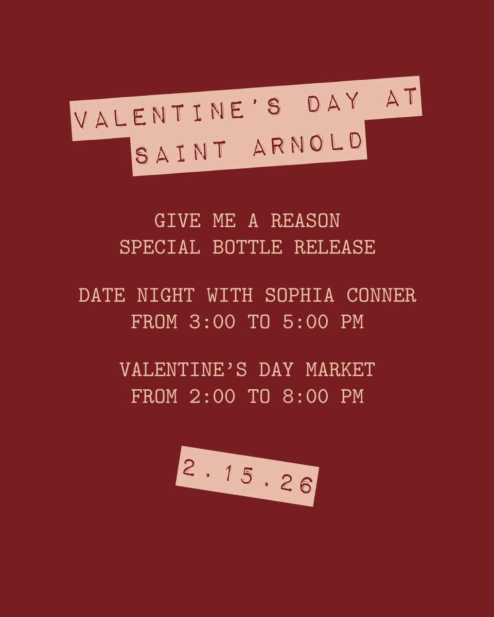 Saint Arnold Brewing Company tweet media