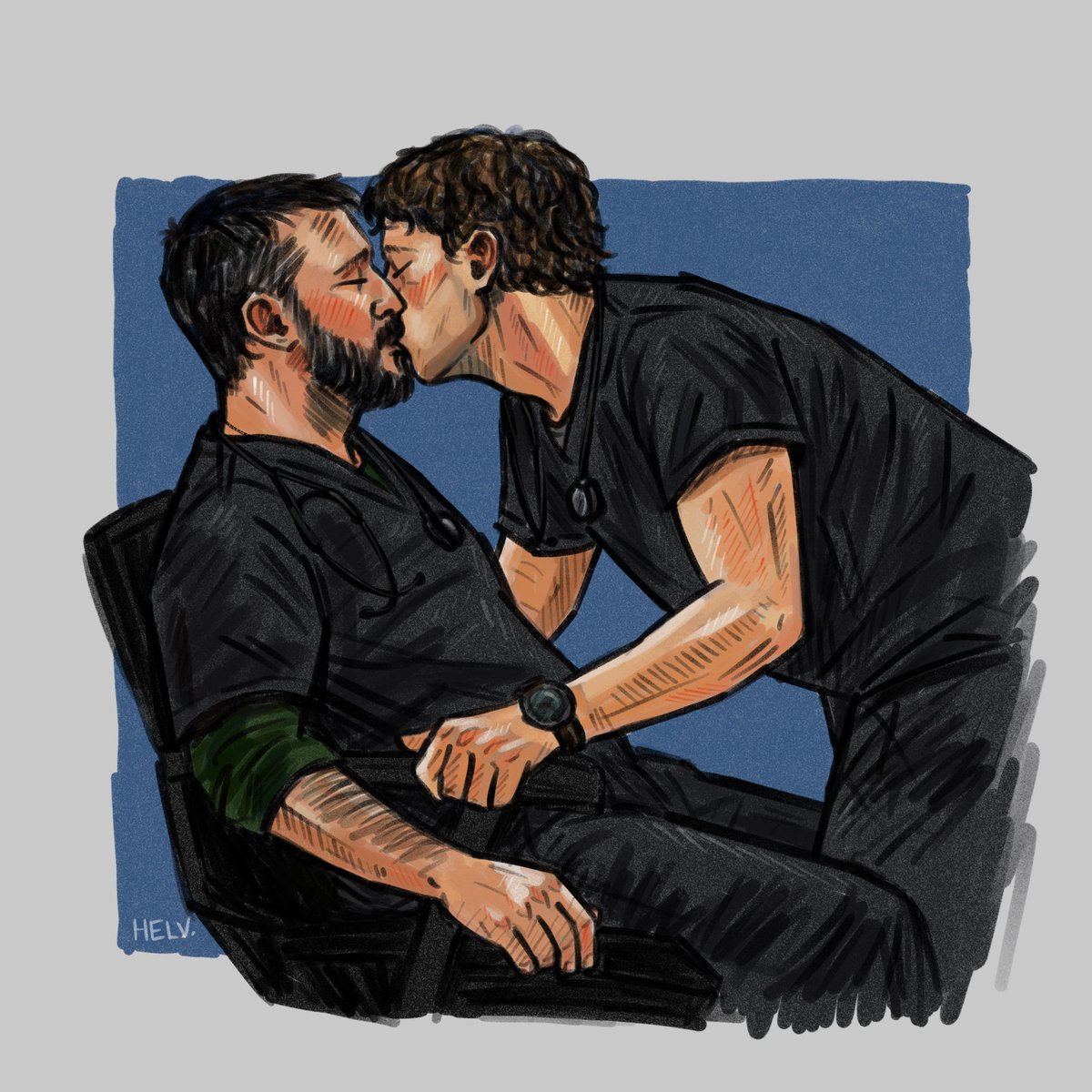 step 1: fist bump. 
step 2: makeout with ur boss. #hucklerobby #thepitt