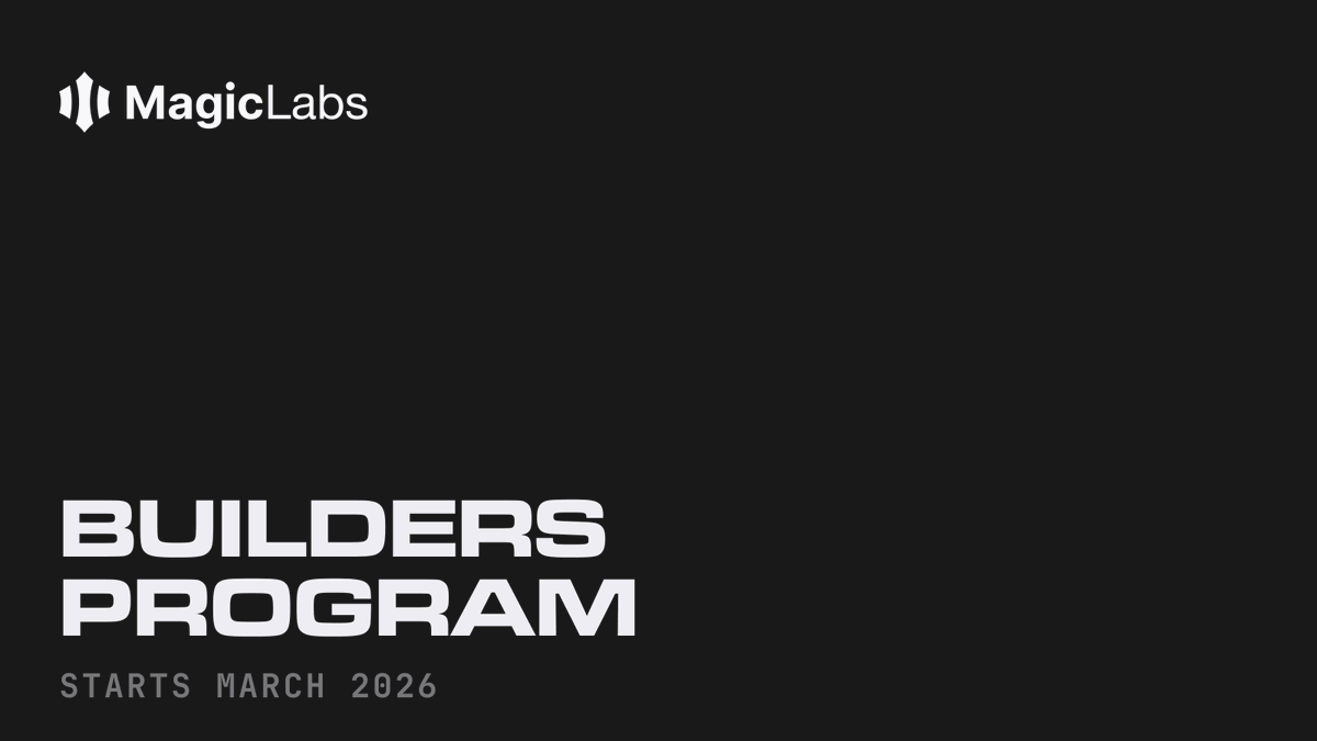 Introducing Build Magic.

An invite-only partnership program for builders scaling their apps in production. Builders will get dedicated resources, priority support, co-marketing &amp; 100% off Startup plans. 

Cohort 1 begins in March. Apply now.
