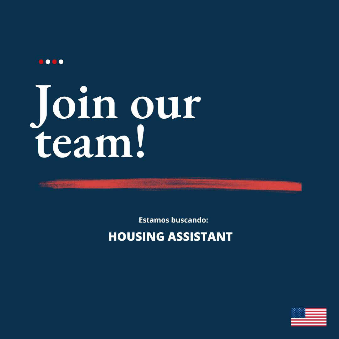 📢 Trabaja con nosotros! 
Nueva vacante disponible: Housing Assistant 
Encontrá toda la información sobre la posición y como postularte a través de esta página: lnkd.in/d5XBt35d