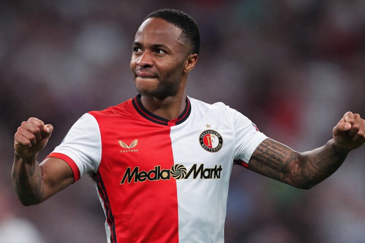 🚨 BREAKING: Raheem Sterling is officially a Feyenoord player! 🔴⚪️⚫️  

The 31-year-old English star joins on a free transfer until the end of the 2025/26 season after leaving Chelsea. A fresh start in the Eredivisie under Robin van Persie at De Kuip — experience, flair, and