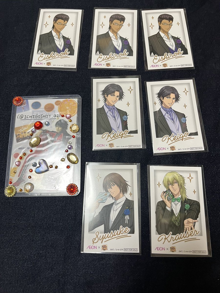 交換】新テニスの王子様 新テニ イオン コラボ THE ROYAL TIME チェキ