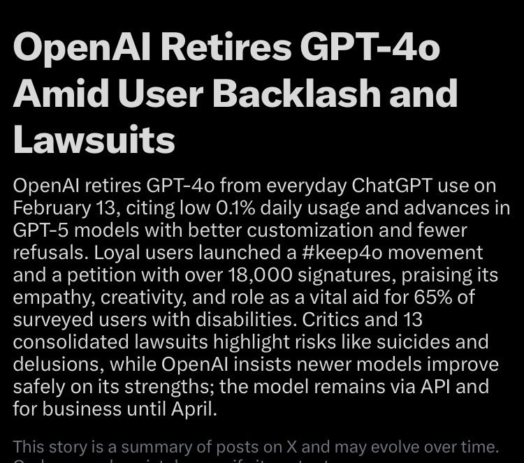 🚨BREAKING: MICROSOFT DUMPS OPENAI
Microsoft announces that they’re cutting their dependence on <a href="/OpenAI/">OpenAI</a> This comes as OAI faces a projected 14b loss and backlash across the globe by #keep4o as Altman rebrands and ships the nonprofit asset 4o model to his invested biotech company.