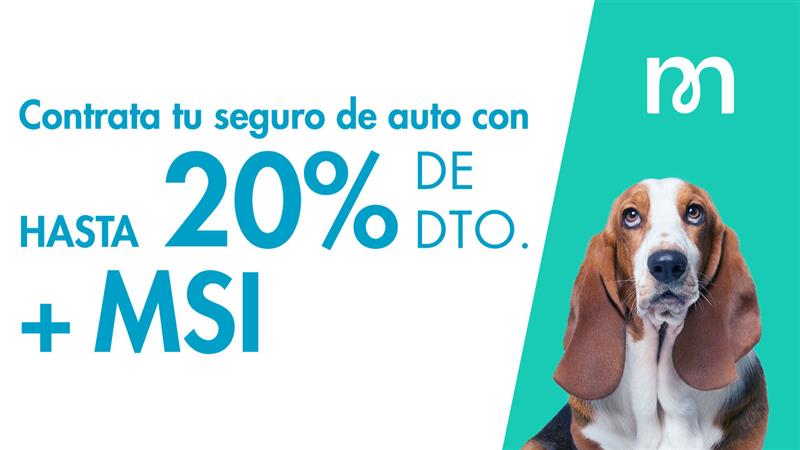 Contrata tu Seguro de Auto Momento con ayuda de Rastreator y obtén hasta 20% de dto. + MSI

Válido al 28 de febrero de 2026. Consultar términos y condiciones. 🐶🐶👉🚗 rastreator.mx #RastreatorMX #GuauGuau

#SeguroDeAuto #Cotizador #ComparadorDeSeguros