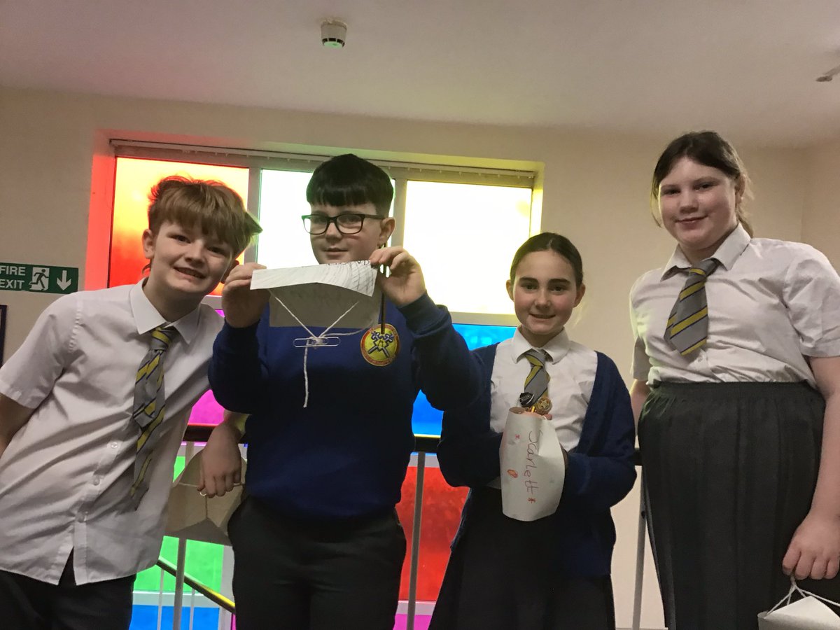 We loved investigating air resistance with our parachutes in Science.

<a href="/StPPPrimary/">St Peter & St Paul Catholic Primary School</a>