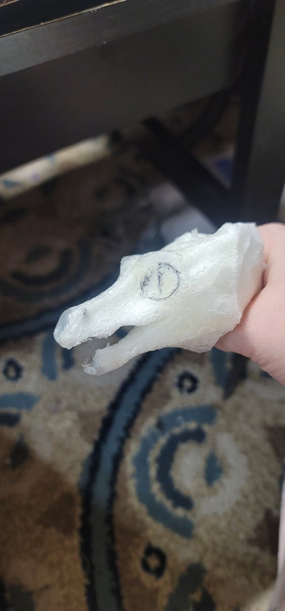 Dream_Creatures's tweet photo. Join me on my journey! I'm working on a new look for Wild Dream Creatures, an all new dragon base! This is a mini version I made to test some stuff and I'm happy with it! Working on printing the full sized mold now https://t.co/POpZjWmpMR