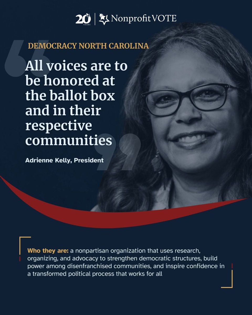 Nonprofit VOTE tweet media