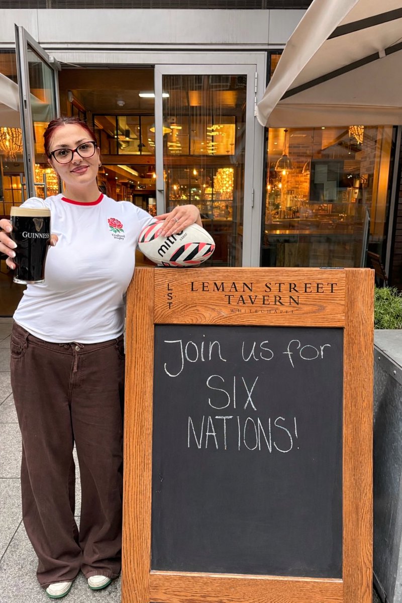 Pop in and watch the Six Nations with us this weekend! 🏉

Saturday the 14th:
🇮🇪 vs 🇮🇹 at 2:10pm
🏴󠁧󠁢󠁳󠁣󠁴󠁿 vs 🏴󠁧󠁢󠁥󠁮󠁧󠁿 at 4:40pm

Sunday the 15th:
🏴󠁧󠁢󠁷󠁬󠁳󠁿 vs 🇫🇷 at 3:10pm

#sixnations #rugby #sports