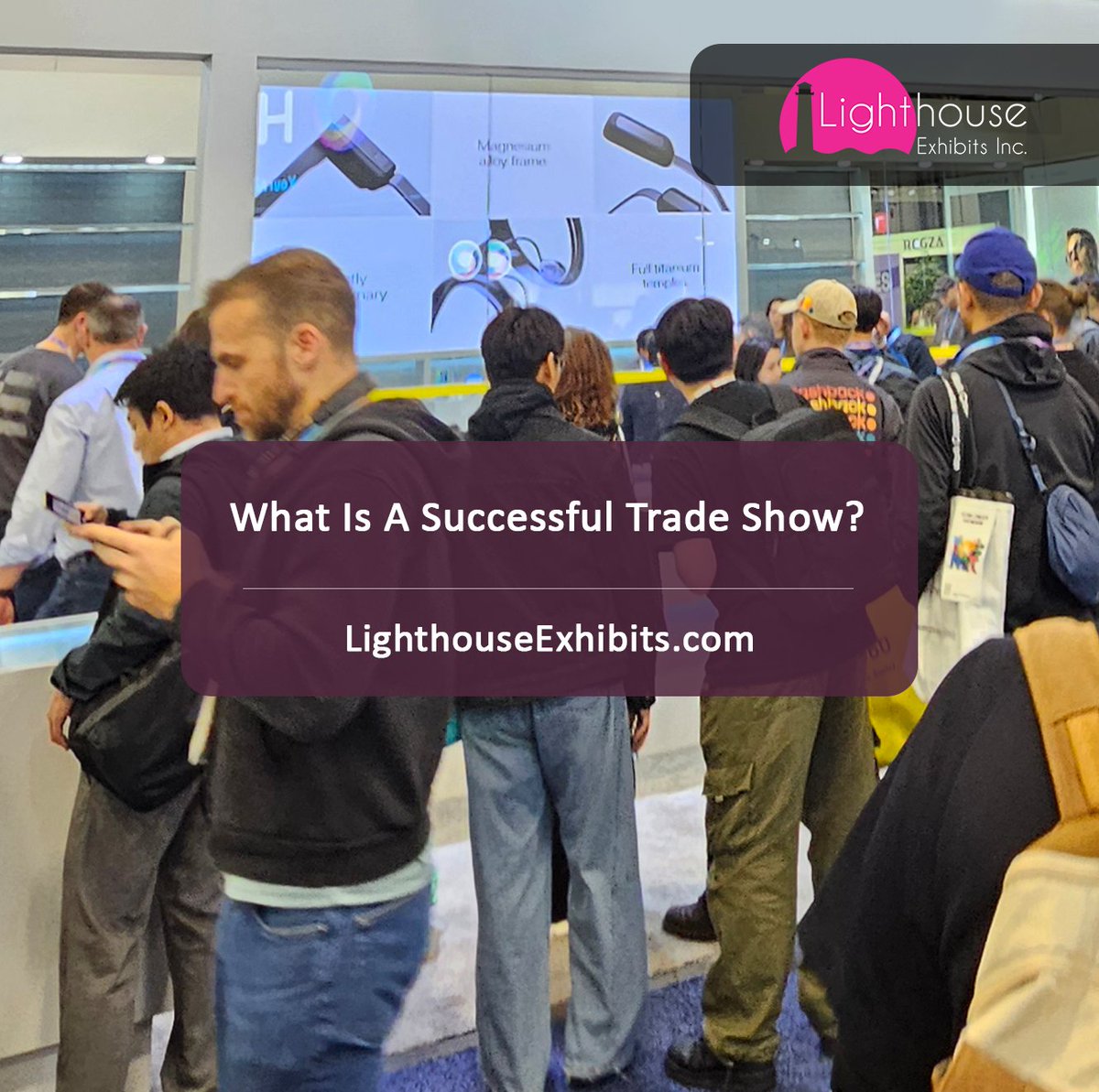 An exhibit house can help you succeed at a trade show, but you must define what is successful for your efforts.

ow.ly/ySHP50XWSJE