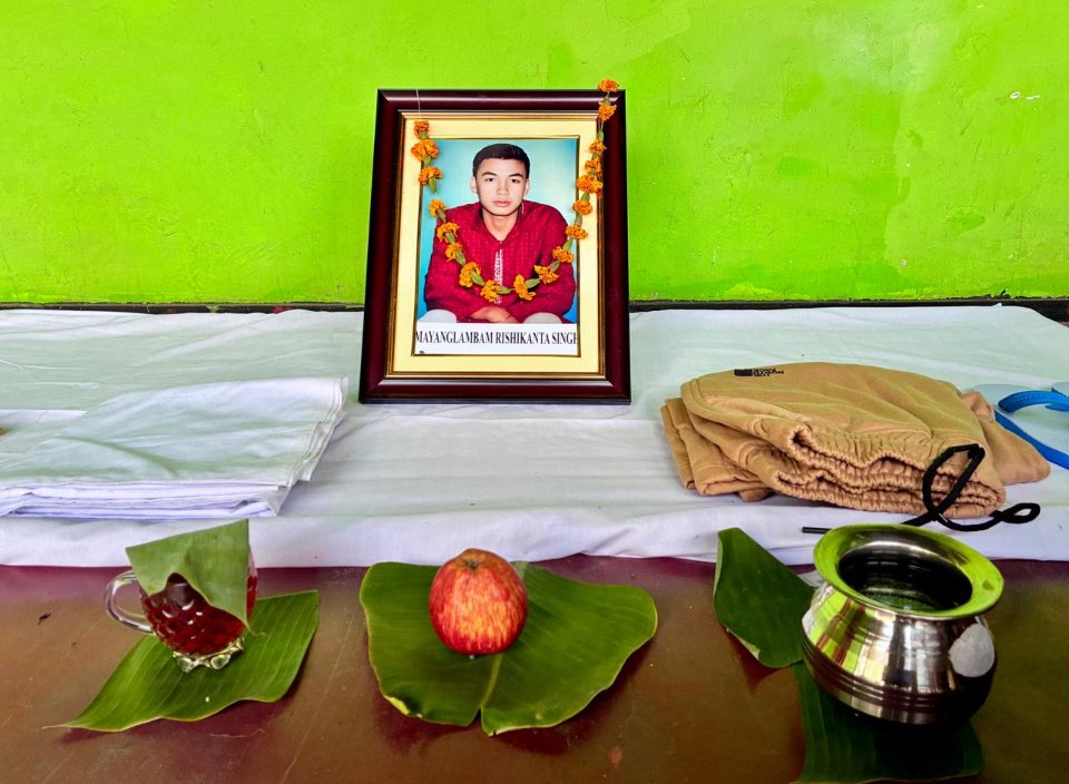 Rishikanta Mayanglambam was a topper in his school.

He worked as Production Engineer for a decade &amp; pursued higher studies alongside his career.

Until he was shot point-blank on camera by armed Kuki miscreants at Churachandpur on 21st Jan 2026
#justiceforRishikantaMayanglambam