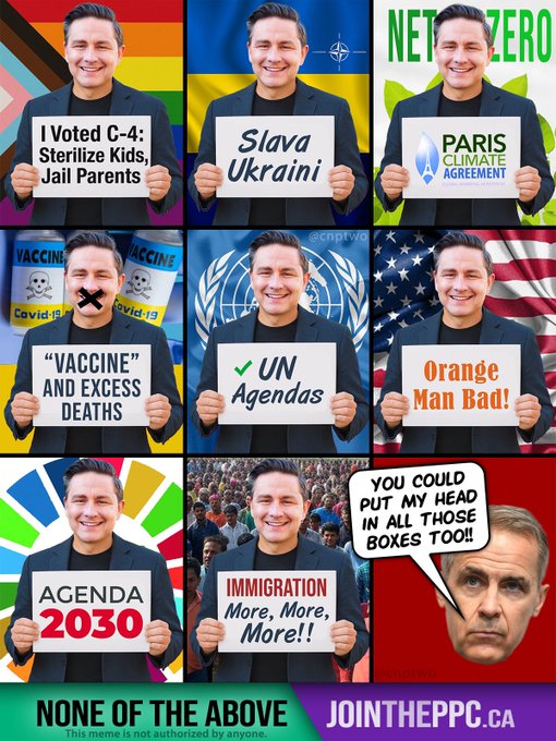 TonyLTarrant's tweet image. It's important not to get demoralized and disenfranchised, aka black pilled. The trap Canada finds itself in continues when that happens.

It's also important not to Pander to the king of the Pander @PierrePoilievre. Also a vicious circle. #Conservatives? Yeah, right.

I see