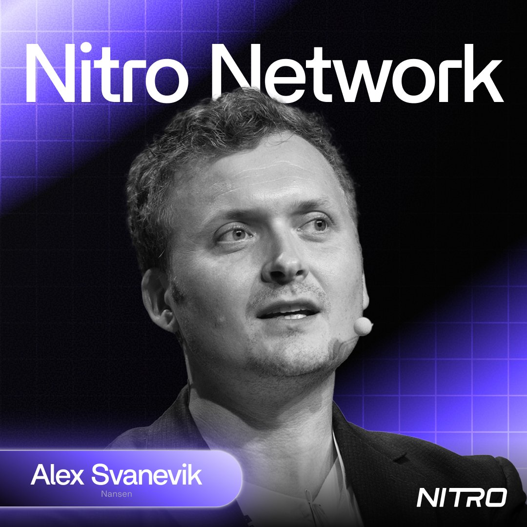 Meet Nitro Network Mentor: <a href="/ASvanevik/">Alex Svanevik 🐧</a>

Alex has 10+ years of experience as a data scientist and management consultant before co-founding Nansen. He is also an advisor to Pudgy Penguins.

For exclusive mentorship from Alex and other mentors, apply here: nitroacc.xyz