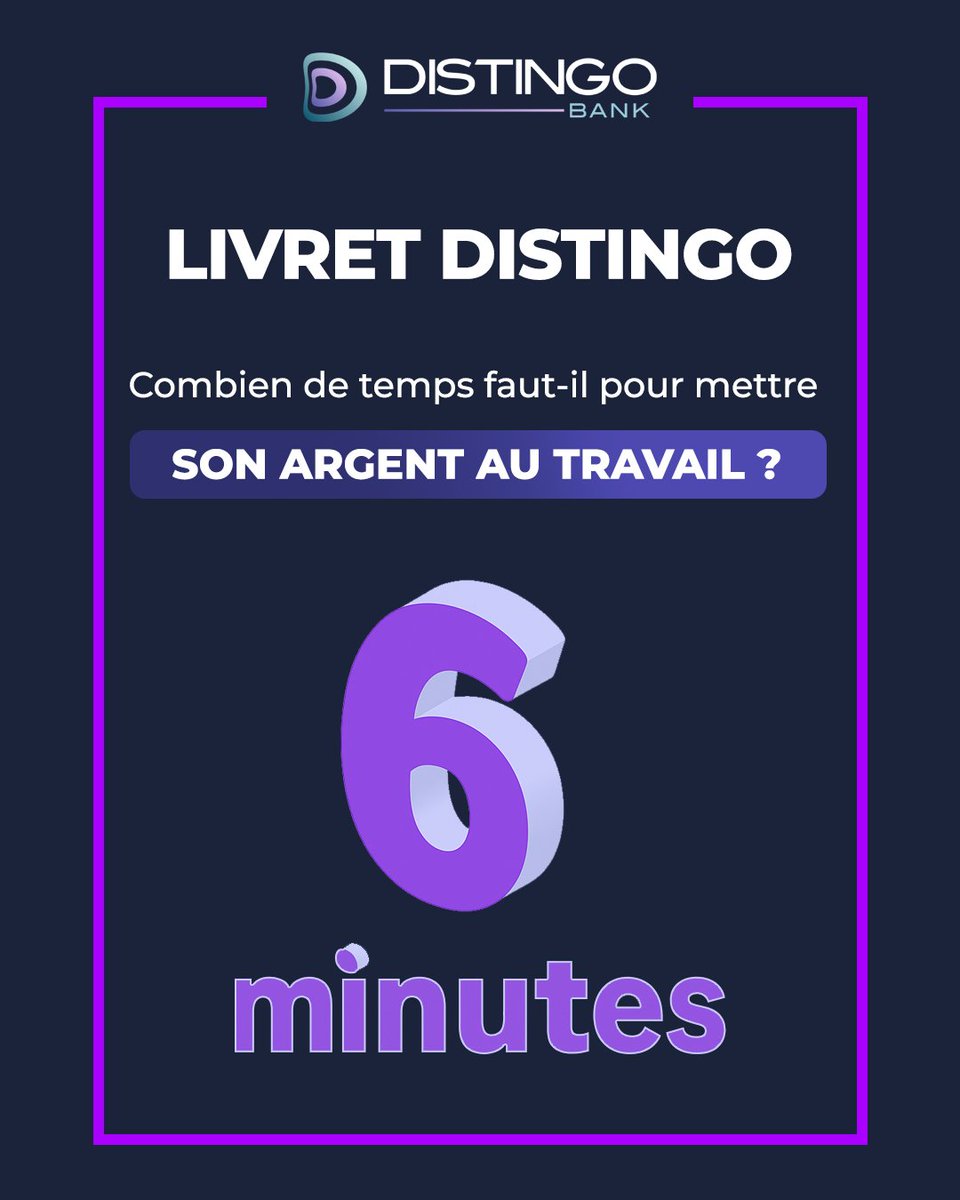➡️ Connaissez-vous les avantages de DISTINGO Bank ? 😉 #CultivezVotreEpargne