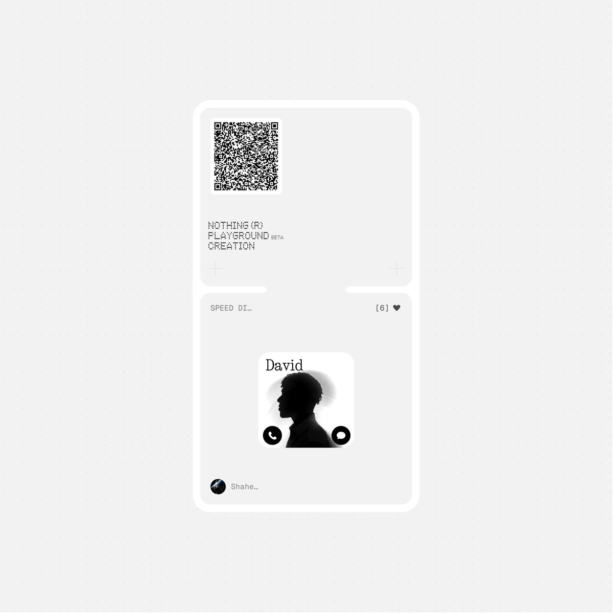 pseudo_panda's tweet photo. One tap to your inner circle. ⭕️

Introducing Speed Dial. My new @essential app, built on @nothing playground. https://t.co/bFIhqa08fq