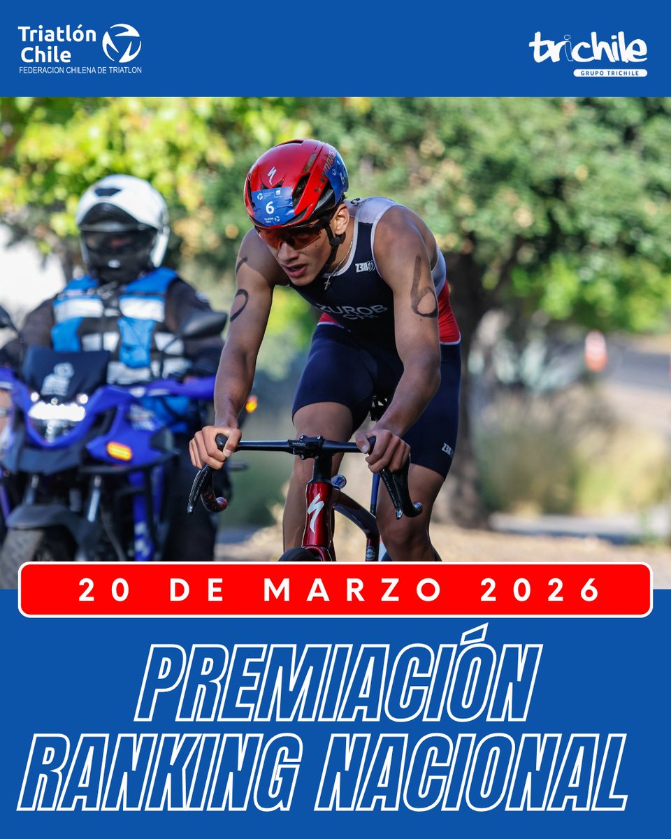 🇨🇱🏆 Premiación Ranking Nacional Trichile – Fechitri 2025

El ranking unificado — desarrollado en conjunto por Trichile y Fechitri— consideró los resultados desde el IRONMAN 70.3 Pucón hasta el Triatlón de Zapallar

Mira los ganadores de categorías aquí ➡️trichile.cl/?q=Noticia_Con…