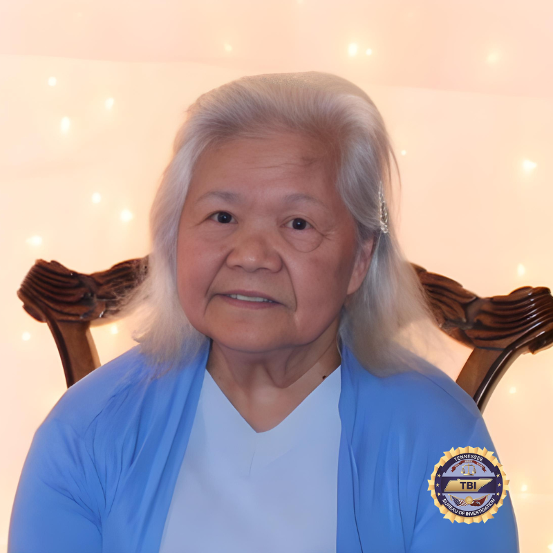 TBInvestigation's tweet photo. #TNSilverAlert We need your help to find Alma Fowler, missing from Camden.

The 75 y/o is 4’11”, 110lbs. She has gray hair &amp; brown eyes. Alma was last seen near Herrington Rd in Camden. 

Spot her? Call the Benton County Sheriff's Office at 731-584-4632 or TBI at 1-800-TBI-FIND! https://t.co/YRxDF5R5Jc