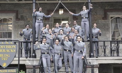 Remember when the black female cadets posed doing the anti-white "Black Power" fist and West Point said it was fine?

The rot everywhere goes very deep